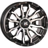High Lifter Wheel - Hl21 - Front/Rear - Gloss Black W/Machined - 20X7 - 4/137 - 4+3 (+10 Mm) 20Hl21-1137
