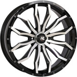High Lifter Wheel - Hl21 - Front/Rear - Gloss Black W/Machined - 22X7 - 4/156 - 4+3 (+10 Mm) 22Hl21-1156