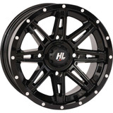 HIGH LIFTER 14HL221237 High Lifter Wheel - Hl22 - Front/Rear - Gloss Black - 14X7 - 4/137 - 4+3 (+10 Mm) 14Hl22-1237