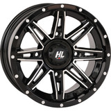 High Lifter Wheel - Hl22 - Front/Rear - Gloss Black W/Machined - 14X7 - 4/156 - 4+3 (+10 Mm) 14Hl22-1156