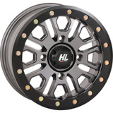 High Lifter Wheel - Hl23 Beadlock - Front/Rear - Gun Metal Gray - 14X7 - 4/137 - 5+2 (+38 Mm) 14Hl23-1537