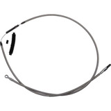 BARNETT 102301000000 High-Efficiency Stainless Steel Clutch Cable For Harley-Davidson - +10" 102-30-10061-10