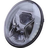 Highsider Adaptive Headlight - 7" - Chrome 226-002