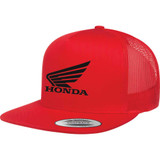 FACTORY EFFEX 2886300 Honda Alpha Snapback Hat - Red 28-86300