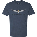 HONDA APPAREL NP21SM3021M Honda Apparel Goldwing Cruiser T-Shirt - Navy - Medium Np21S-M3021-M