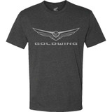 HONDA APPAREL NP21SM3020M Honda Apparel Goldwing Excursion T-Shirt - Charcoal - Medium Np21S-M3020-M