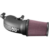 K & N 571137 K & N Aircharger Intake System With Cast Aluminum Intake Tube - Satin Black 57-1137