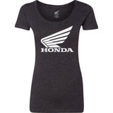 Honda Apparel Women'S Honda Wing T-Shirt - Black - Medium Np21S-L3030-M
