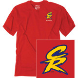 FACTORY EFFEX 2887316 Honda Retro Cr T-Shirt - Red - Xl 28-87316