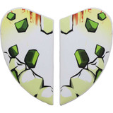 ICON 0133-1386 Icon Airform Side Plates - Grenadier - Green