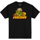 ICON 3030-23651 Icon Bugoid Blitz T-Shirt - Black - Small