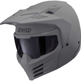 ICON 0104-3325 Icon Elsinore Helmet - Monotype - Gray - Large