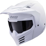 ICON 0104-3314 Icon Elsinore Helmet - Monotype - White - 3Xl