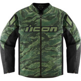 ICON 2820-6152 Icon Hooligan Tiger'S Blood Jacket - Green - Small
