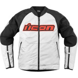 ICON 2820-6694 Icon Overlord3 Jacket - White - Medium