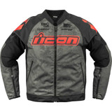 ICON 2820-6716 Icon Overlord3 Magnacross Jacket - Gray - 2Xl