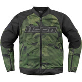 Icon Overlord3 Mesh Camo Jacket - Green - 2Xl Icon Overlord3 Mesh Camo Jacket - Green - 2Xl