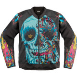 Icon Overlord3 Mesh Munchies Jacket - Teal - 2Xl Icon Overlord3 Mesh Munchies Jacket - Teal - 2Xl