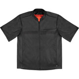 ICON 2820-6763 Icon Short Track Jacket - Short-Sleeve - Black - Large