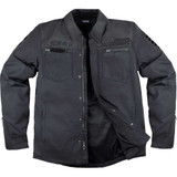 ICON 2820-6563 Icon Upstate Canvas National Jacket - Black - Xl