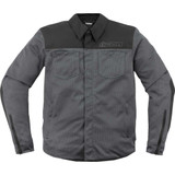 ICON 2820-6224 Icon Upstate Mesh Ce Jacket - Gray - Medium
