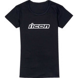 ICON 3031-4171 Icon Women'S Clasicon T-Shirt - Black - Small