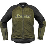 Icon Women'S Overlord3 Mesh Jacket - Green - Xl Icon Women'S Overlord3 Mesh Jacket - Green - Xl