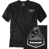 FACTORY EFFEX 2887104 Kawasaki Track T-Shirt - Black - Large 28-87104