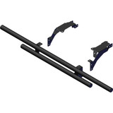 KFI PRODUCTS 102075 Kfi Products Rear Bumper - Black - Polaris Ranger 1000 102075