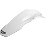 UFO SU03997041 Ufo Mx Rear Fender - White Su03997-041