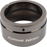 Khrome Werks 4-1/2" Klassic End Cap - Left Hand - Eclipse 201758P
