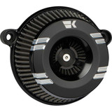 KHROME WERKS 250100 Khrome Werks Instigator Air Cleaner - Klassic - Black - M8 250100