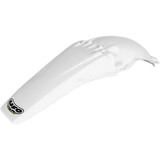 UFO YA02897046 Mx Rear Fender - White Ya02897046