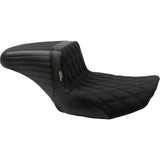 LE PERA LV597DDGP Kickflip Seat - Double Diamond Stitch W/ Gripp Tape - Flh/Flt '23-'24 Lv-597Ddgp