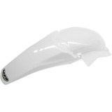 UFO YA03863046 Mx Rear Fender - White Ya03863-046
