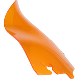 Klock Werks Kolor Flare Sport Windshield - 6-1/2" - Orange - Flh Kww-01-0682