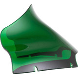 KLOCK WERKS KWW010671 Klock Werks Kolor Flare Sport Windshield - 9" - Green - Fltr Kww-01-0671