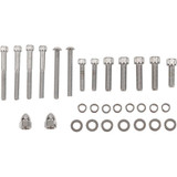 DRAG SPECIALTIES DS-190881 Drag Specialties Bolt Set - Transmission End - Knurled - Softail