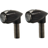 KODLIN USA K68461 Kodlin Usa 3-1 Bullet Rear Indicator Lights - Grooved - Black K68461