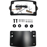 Kodlin Usa License Plate Kit - Amber/Red/White - Black Kus20300