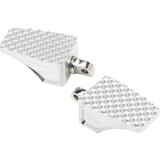 LA CHOPPERS LAP10001 La Choppers County Line Billet Footpegs - Front - Raw La-P100-01