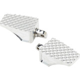 La Choppers County Line Billet Footpegs - Male Mount - Raw La-P100-00