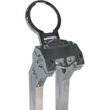 LA CHOPPERS LA739701R La Choppers Gauge Mount - Single - Raw - Dyna/Sportster La-7397-01R