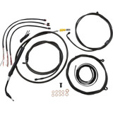 La Choppers Handlebar Cable/Brake Line Kit - Complete - 18" - 20" Handlebars - Midnight La-8058Kt2-19M