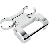 La Choppers T-Bar Gauge Mount - Single - Chrome - 1.00" Diameter - M8 Softail La-7398-00C