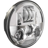 CUSTOM DYNAMICS PB7INDC Custom Dynamics 7" Probeam Led Headlamp - Indian - Chrome Pb-7-Ind-C