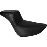 LE PERA LYR590DLBW Le Pera Kickflip Daddy Long Legs Low Rider Seat - Basket Weave - Black - Fl/Fx '18-'24 Lyr-590Dlbw