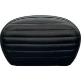 LE PERA LSBP01PTDULL Le Pera Sissy Bar Pad - Large - Pleated - Dull Black L-Sbp01Pt-Dull