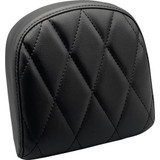 Le Pera Sissy Bar Pad - Small - Diamond - Dull Black L-Sbp03Dm-Dull