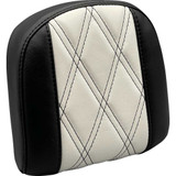 LE PERA LSBP03GT/HR1 Le Pera Sissy Bar Pad - Small - Gt1/Hr1 Inlay - Black/White L-Sbp03Gt/Hr1